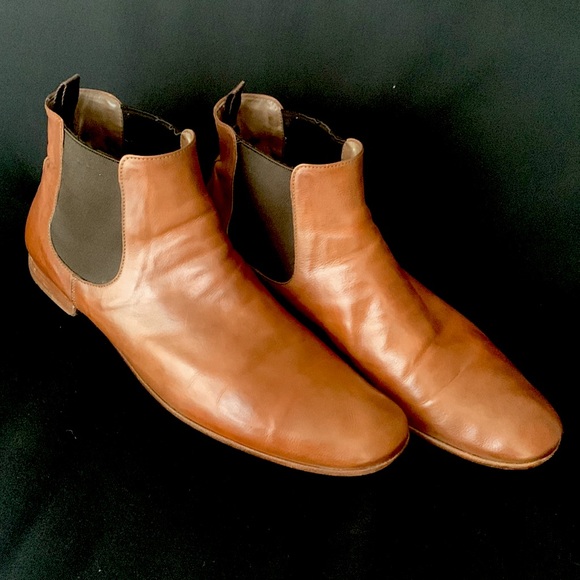 Vintage PRADA Leather Chelsea Boots - Picture 2 of 9
